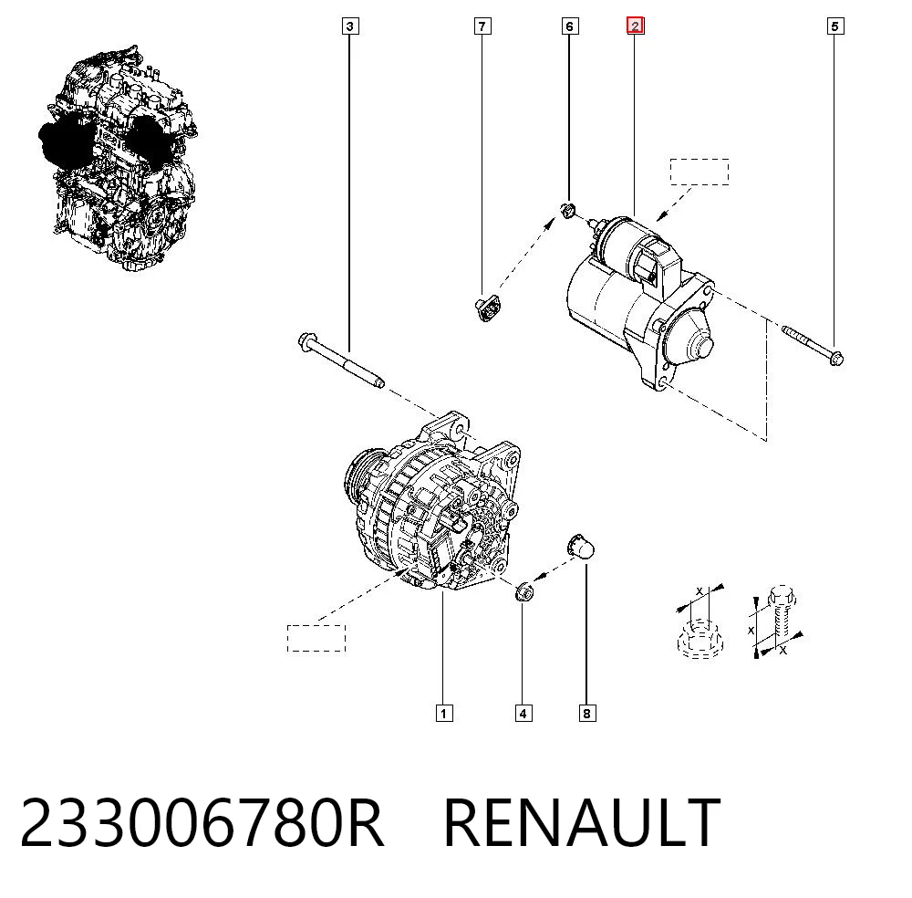 233006780R Renault (RVI)
