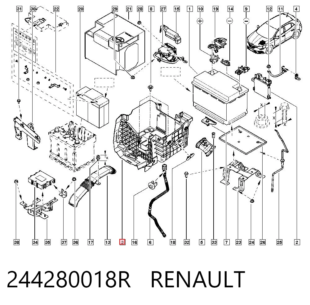 244280018R Renault (RVI)
