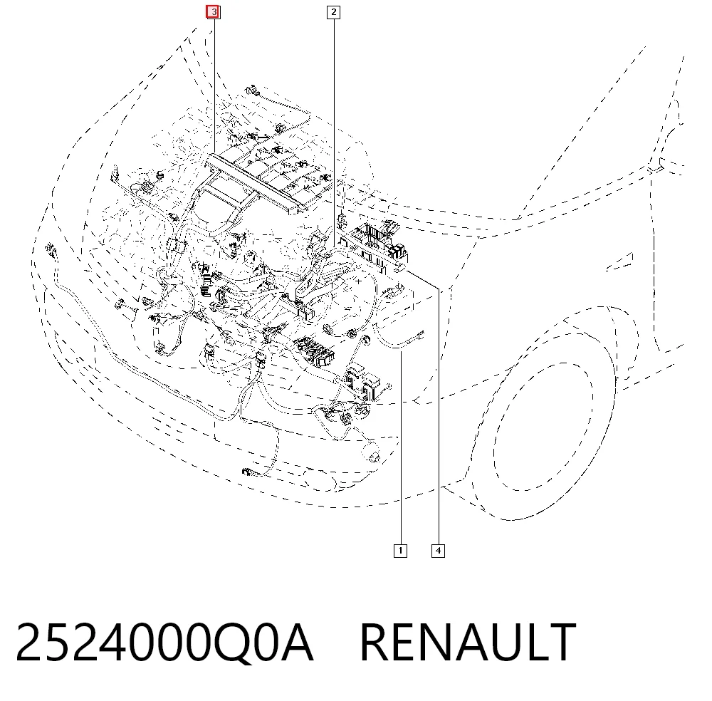 2524000Q0A Renault (RVI)