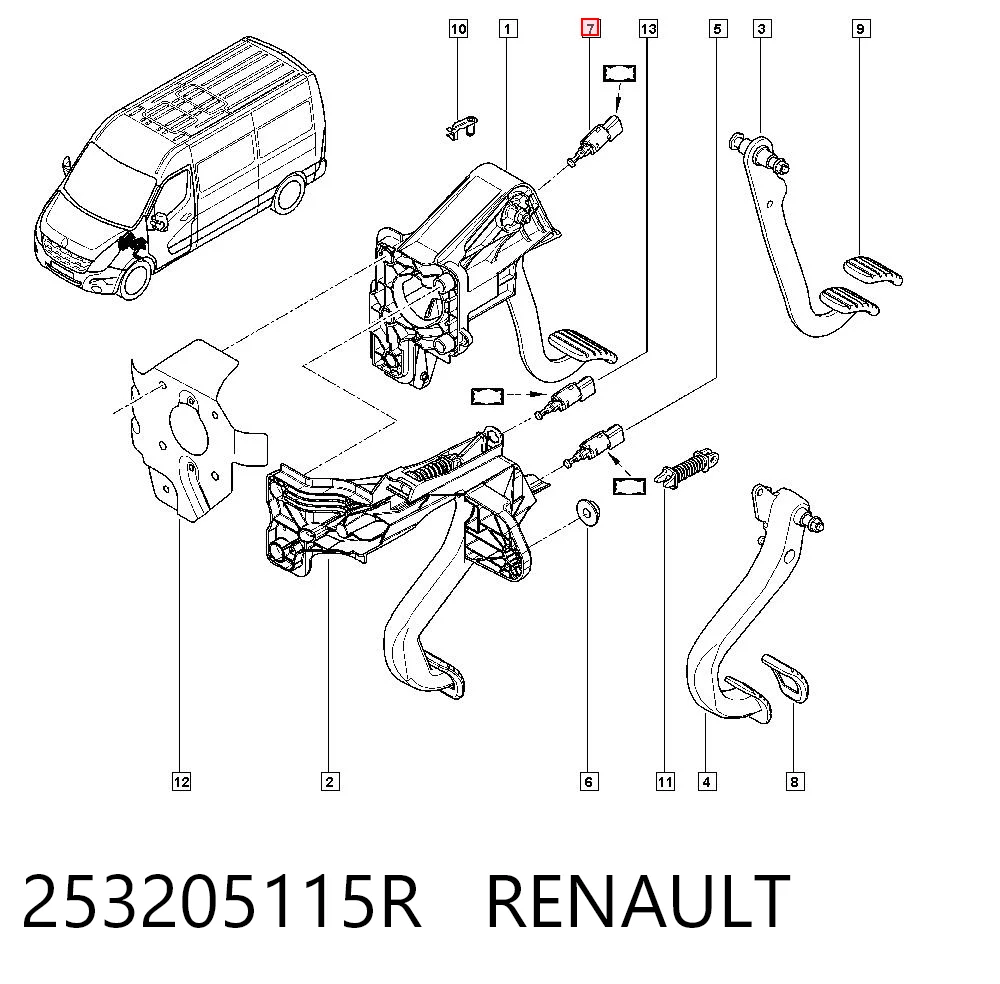 253205115R Renault (RVI)
