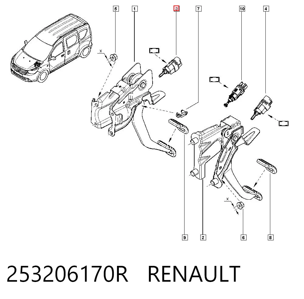 253206170R Renault (RVI)