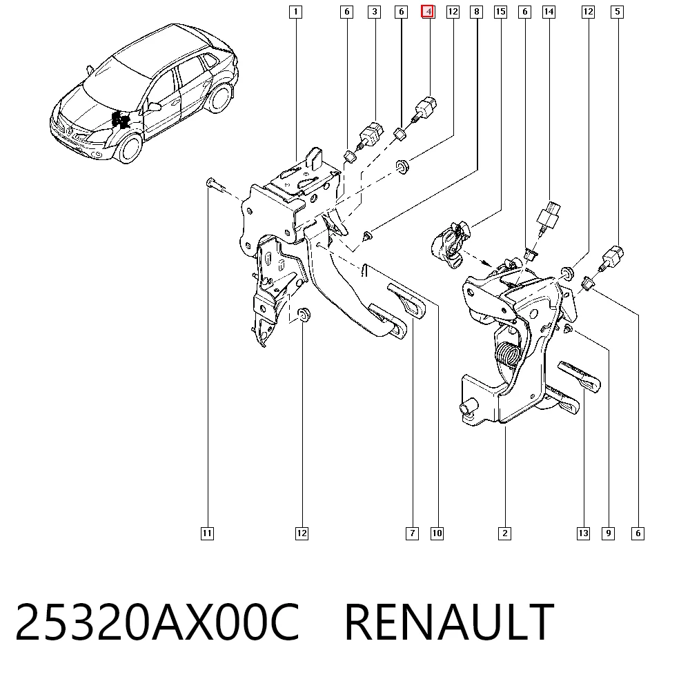 25320AX00C Renault (RVI)