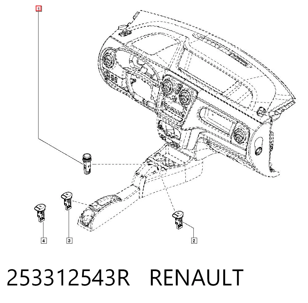 Kupić Zapalniczka Renault Kangoo KC0, KC1 w dobrej cenie