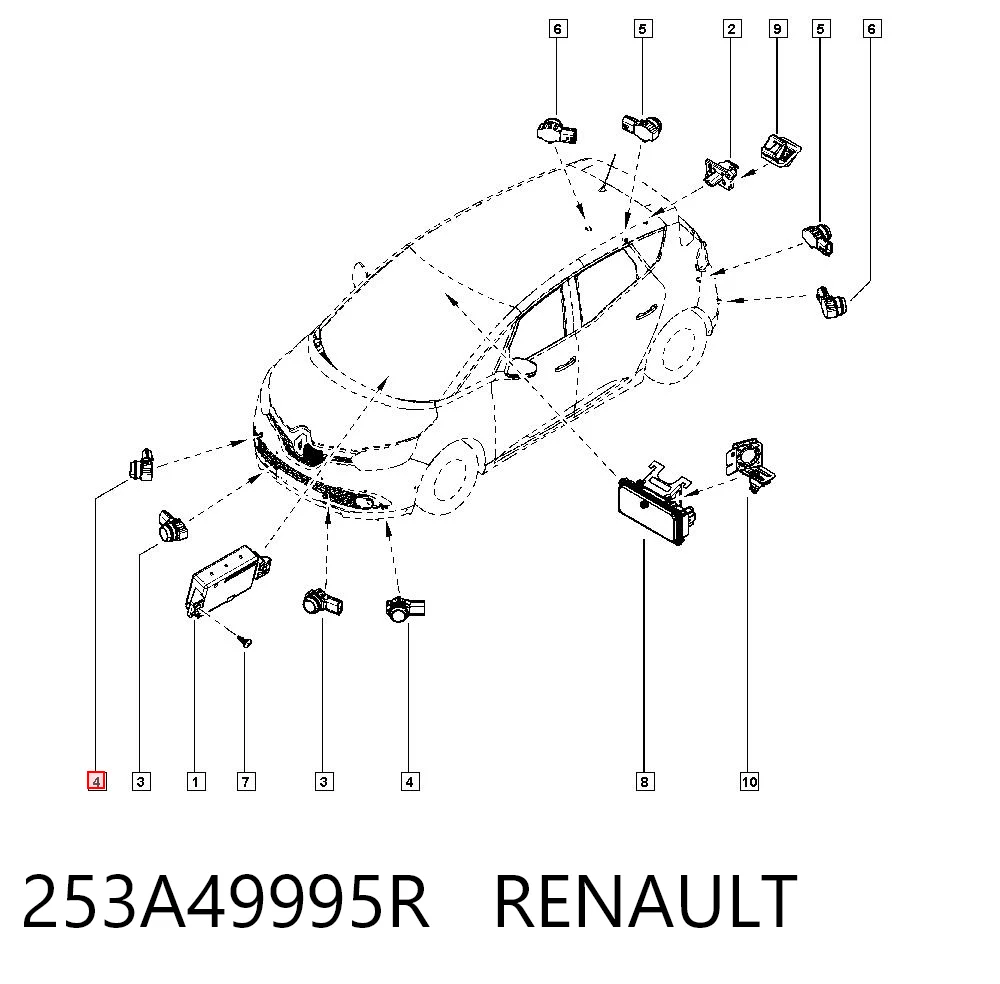 253A49995R Renault (RVI)