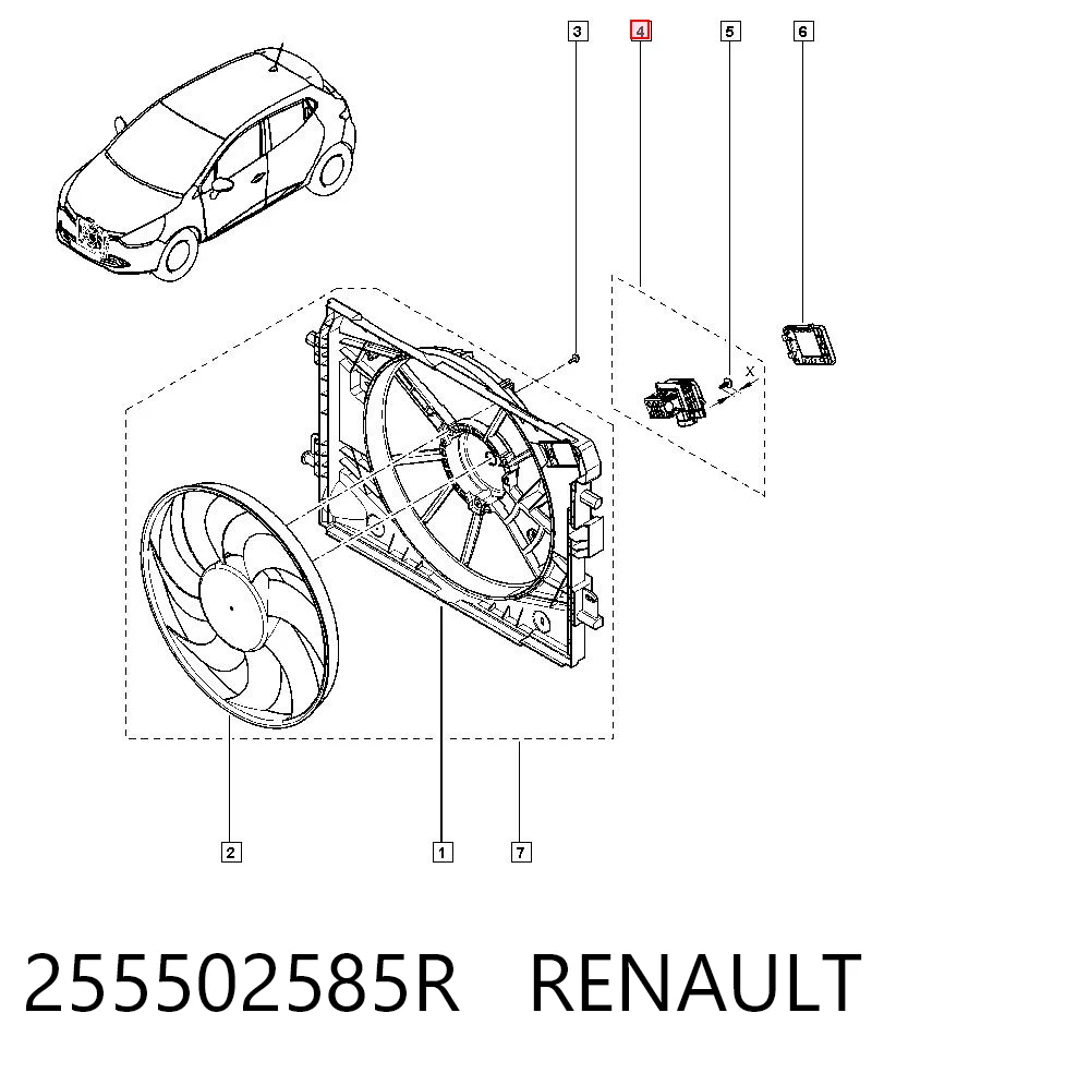 255502585R Renault (RVI)