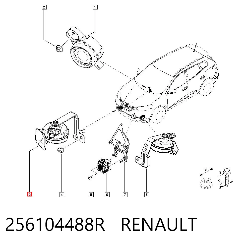 256104488R Renault (RVI)