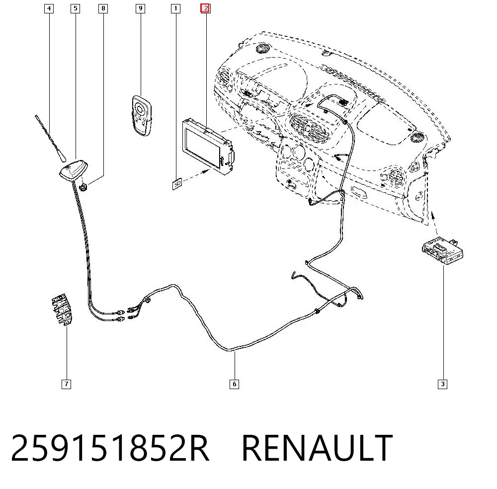 259151852R Renault (RVI)