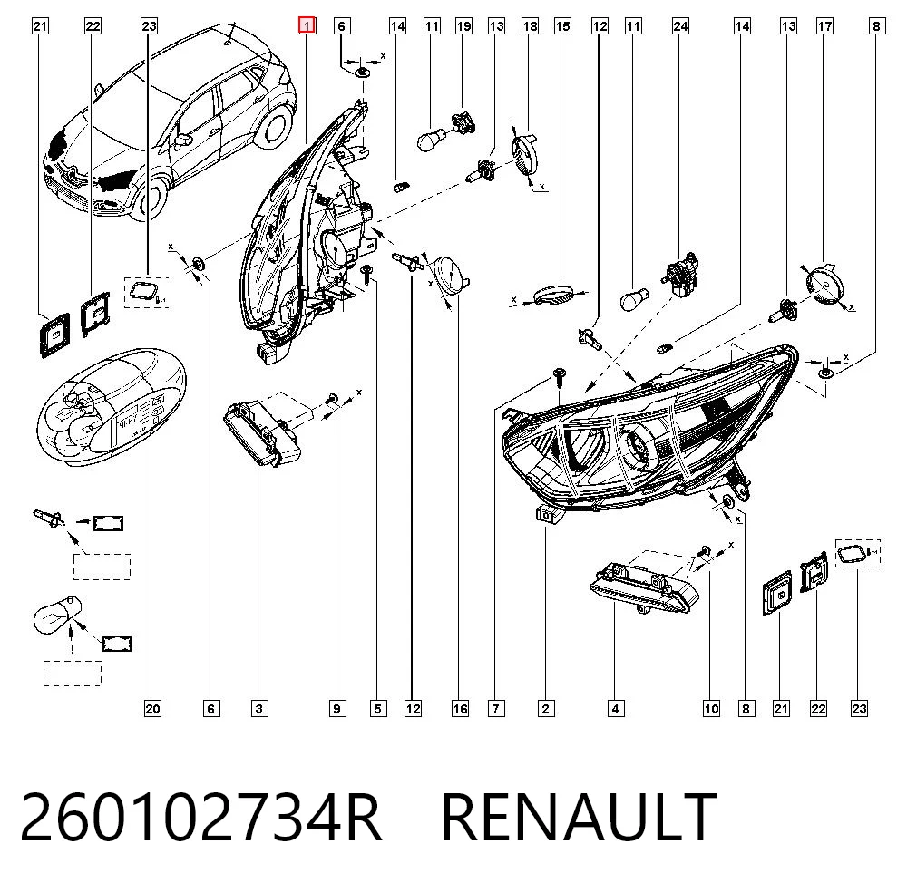 260102734R Renault (RVI)