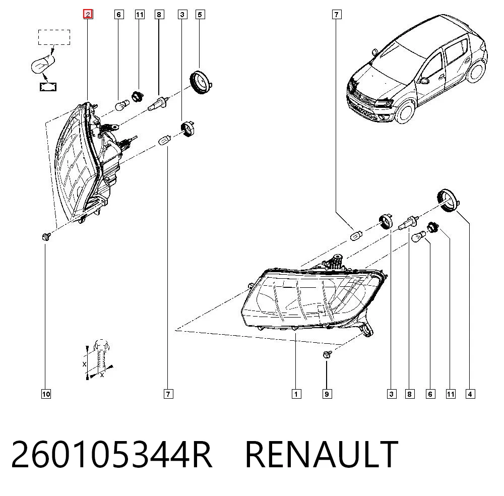260105344R Renault (RVI)