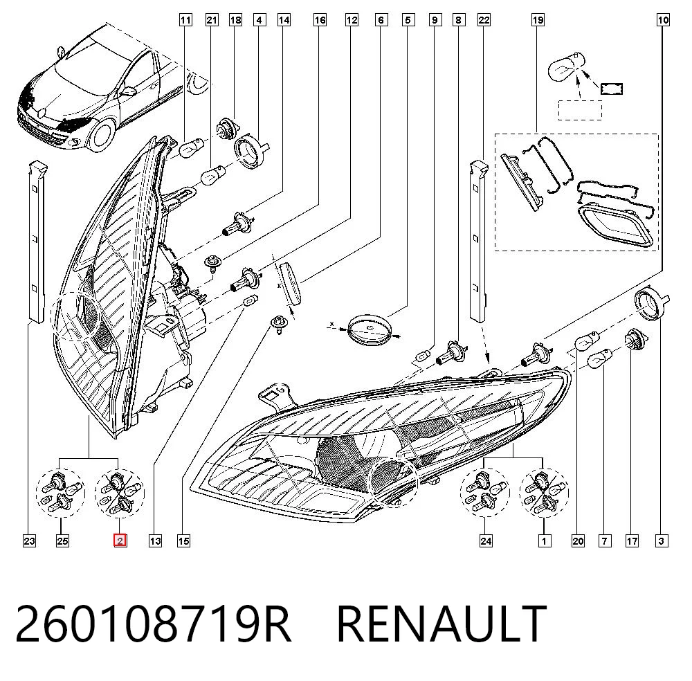 260108719R Renault (RVI)