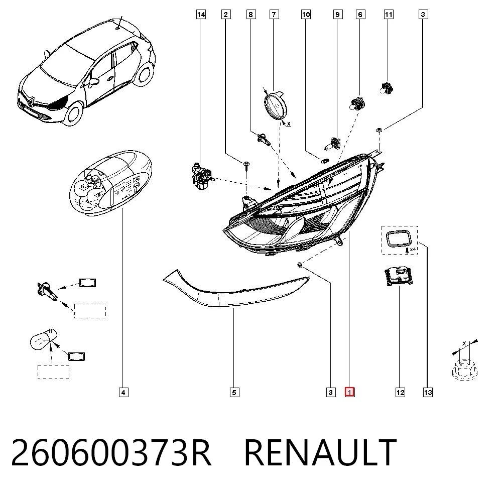 260600373R Renault (RVI)