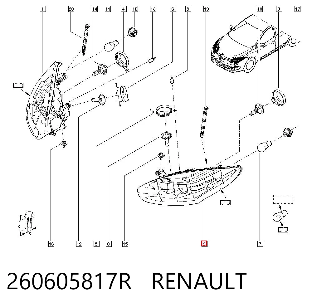 260605817R Renault (RVI)