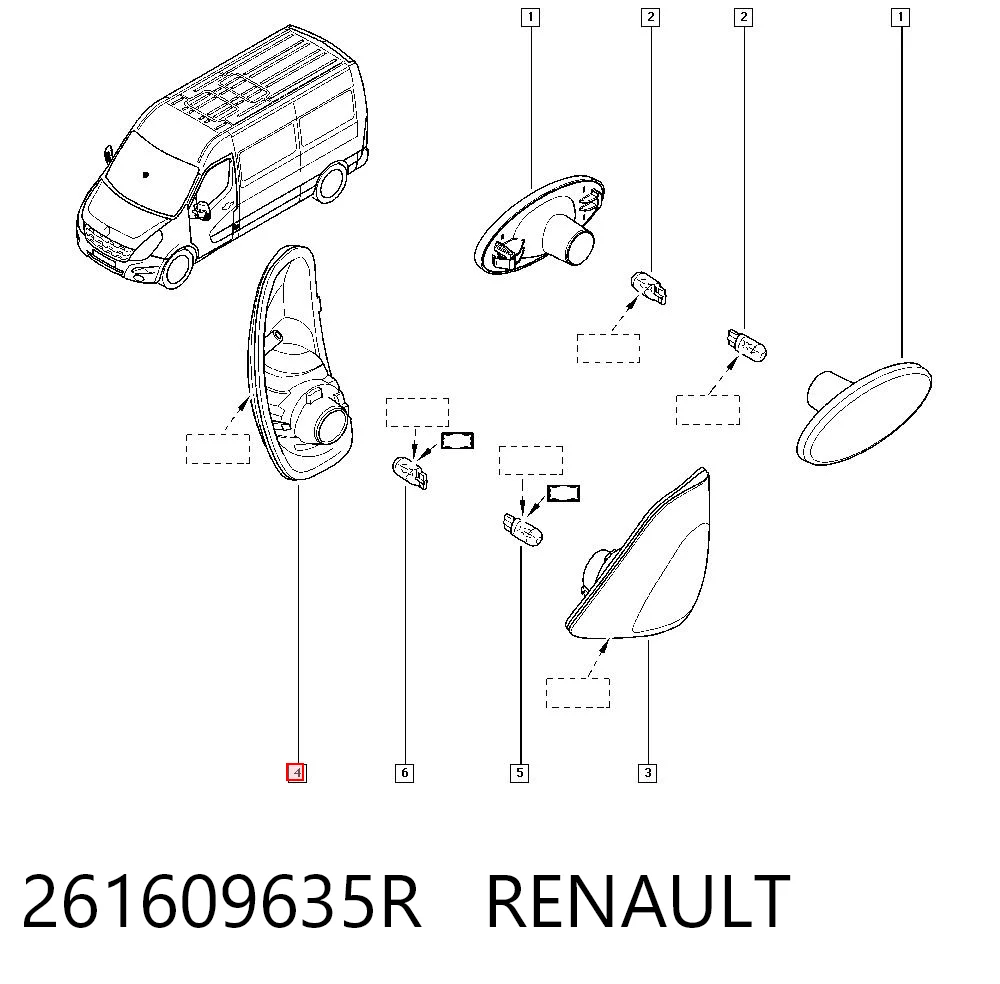 261609635R Renault (RVI)