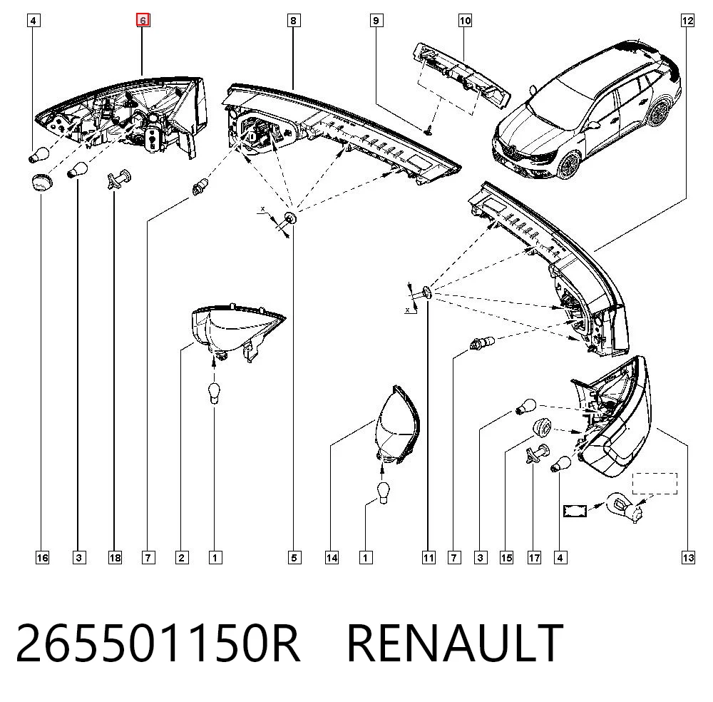 265501150R Renault (RVI)