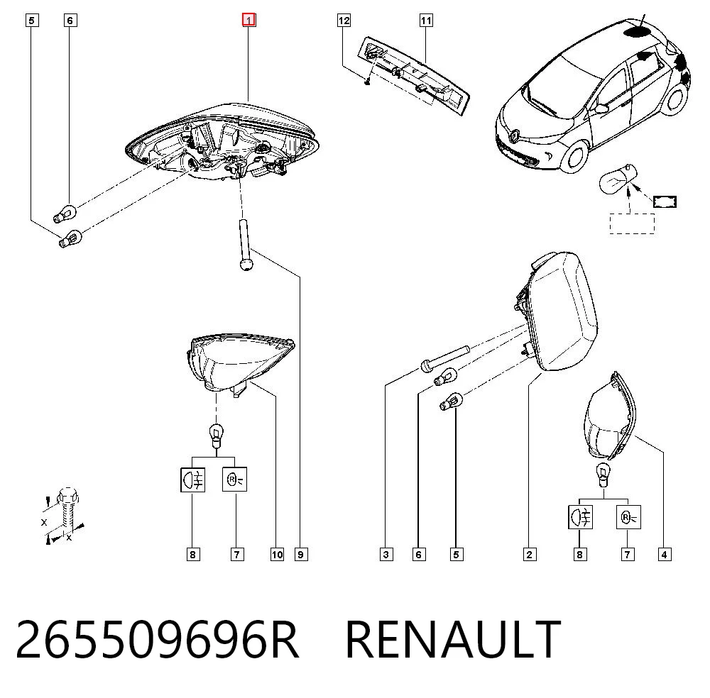 265509696R Renault (RVI)