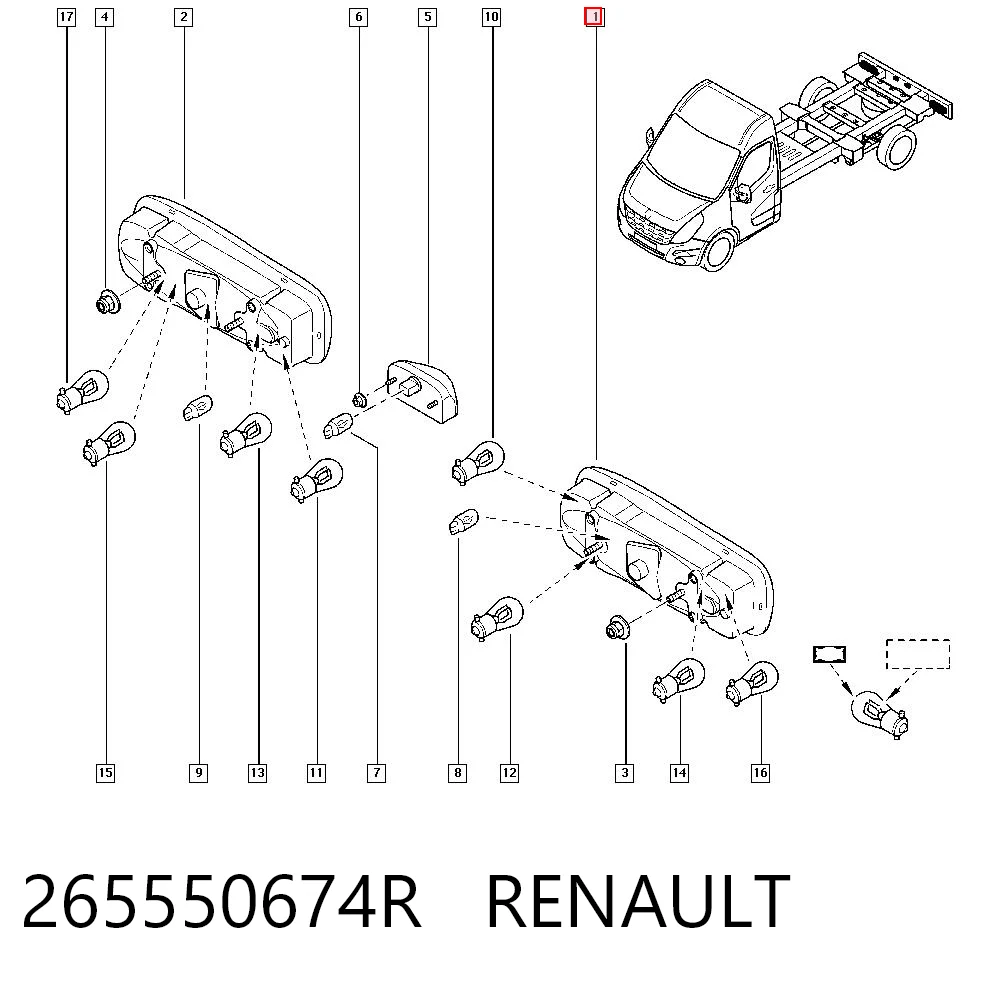 265550674R Renault (RVI)