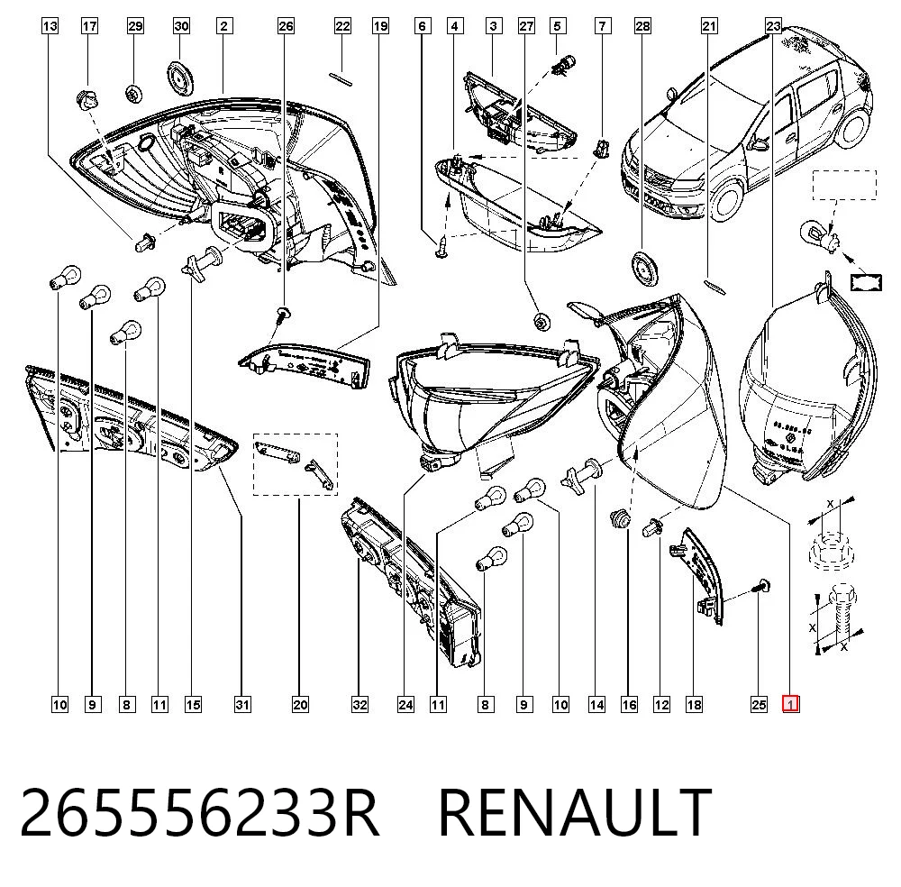 265556233R Renault (RVI)
