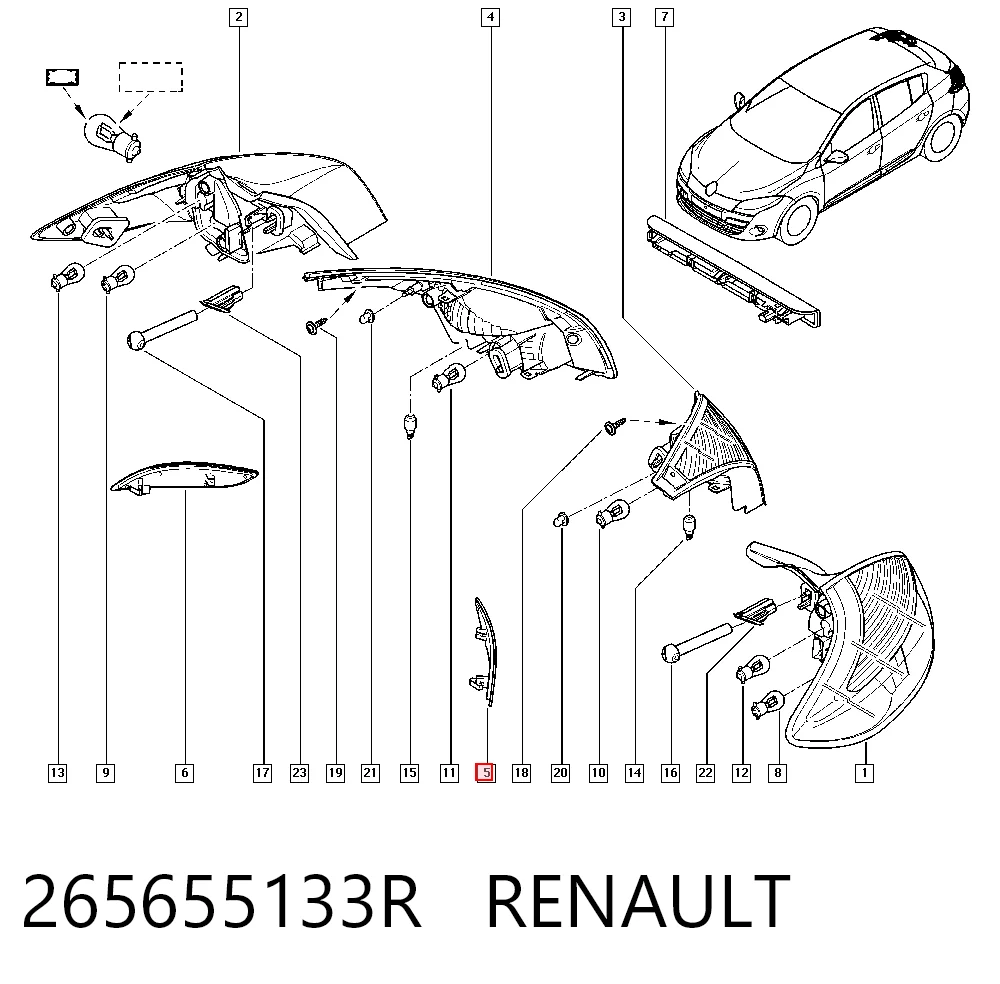 265655133R Renault (RVI)