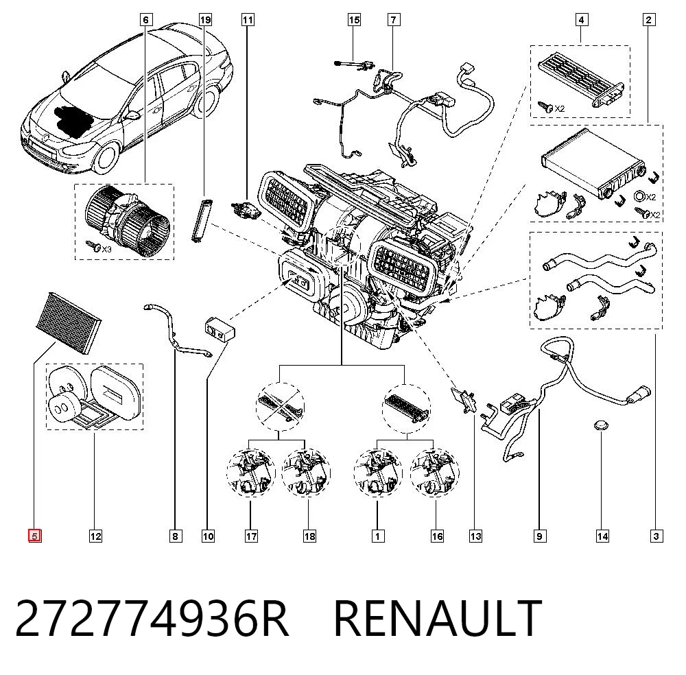 272774936R Renault (RVI)