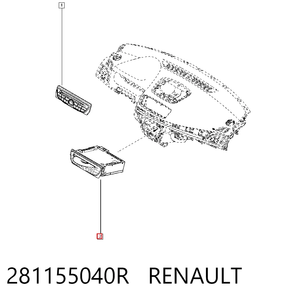 Radioodtwarzacz (radio AM/FM) Renault Megane III kombi (KZ0, KZ1) (2008 - 2016) cena, od 71,63 USD