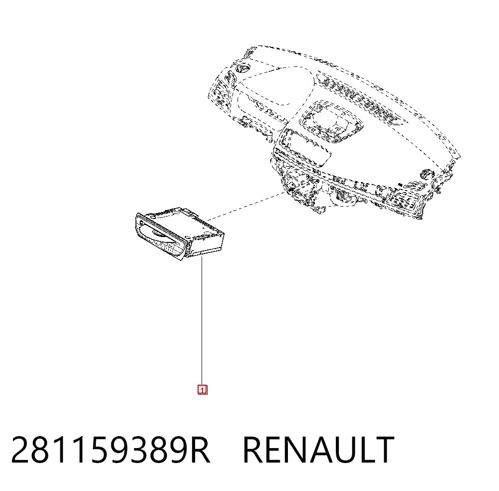  Radioodtwarzacz (radio AM/FM) Renault Megane 3