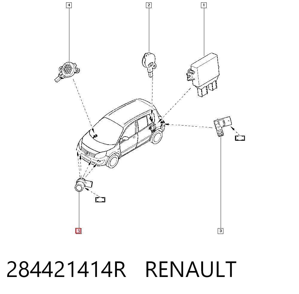 284421414R Renault (RVI)
