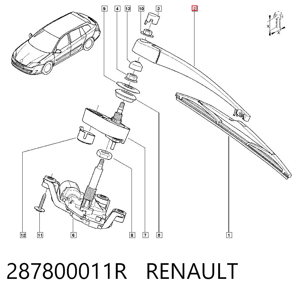 287800011R Renault (RVI)