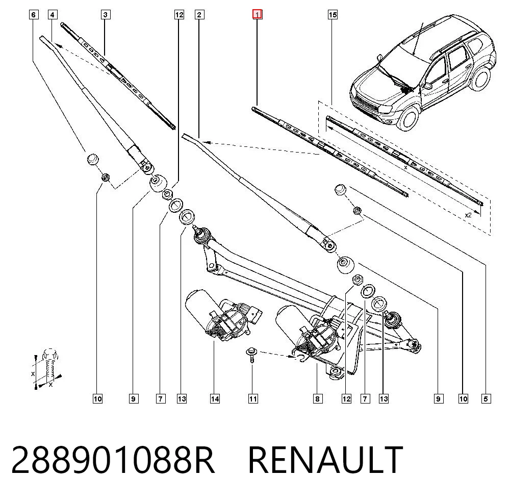 288901088R Renault (RVI)