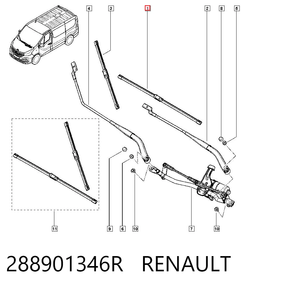 288901346R Renault (RVI)