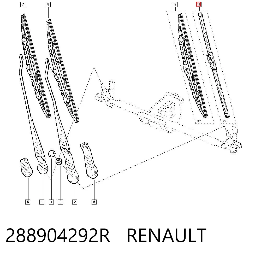 288904292R Renault (RVI)