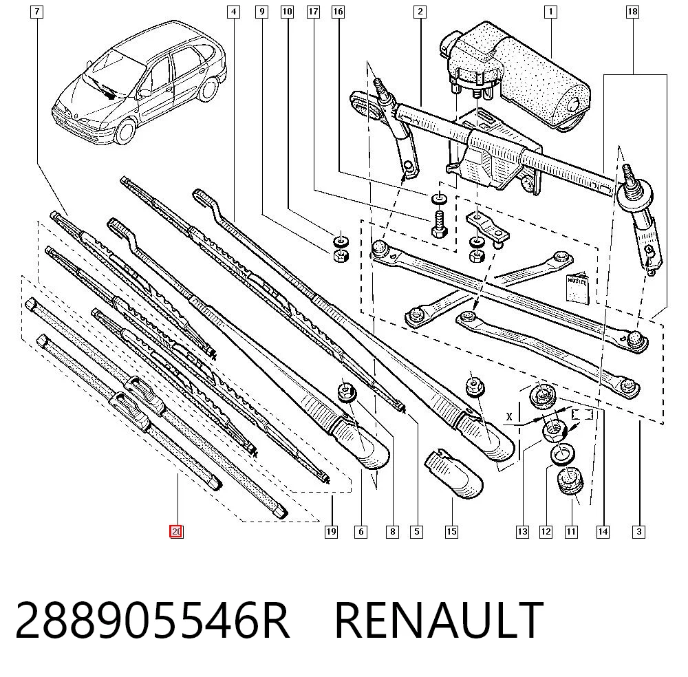 288905546R Renault (RVI)