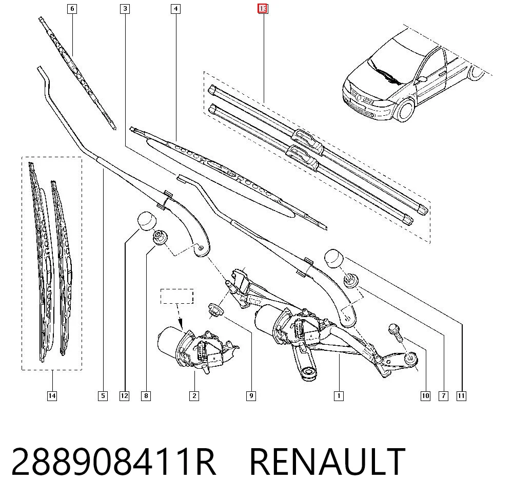 288908411R Renault (RVI)
