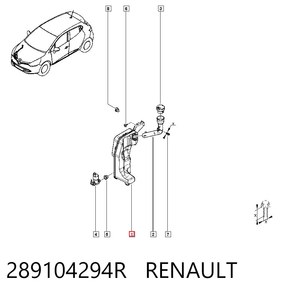 289104294R Renault (RVI)