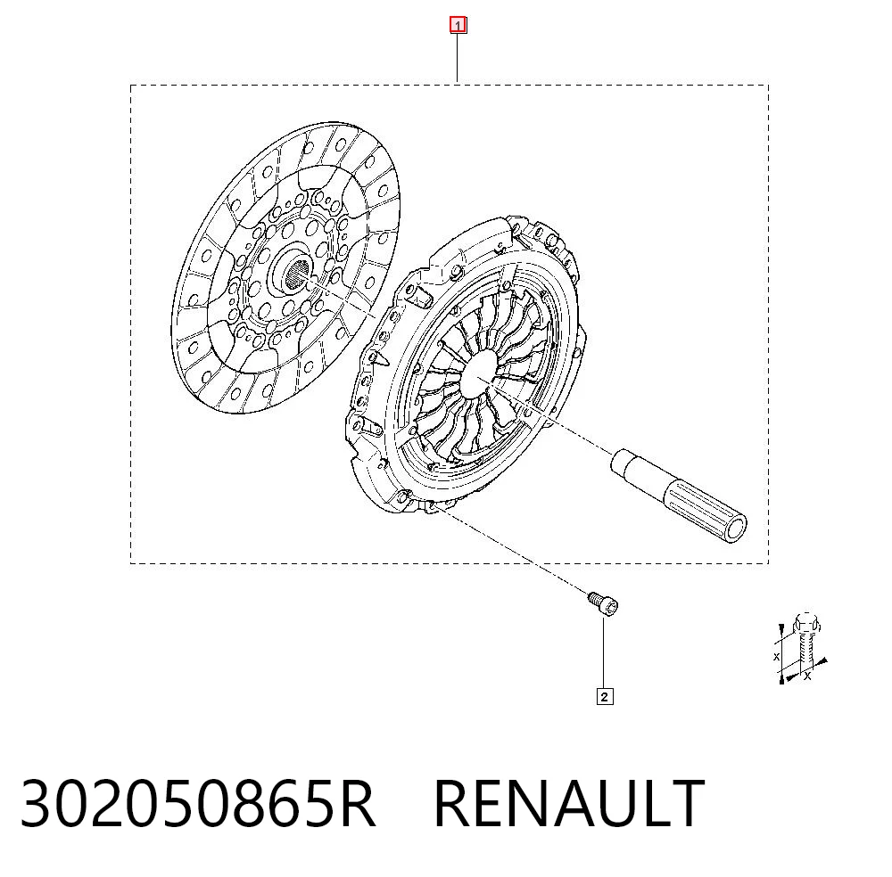 302050865R Renault (RVI)