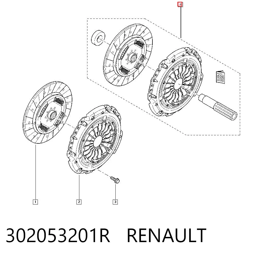 302053201R Renault (RVI)