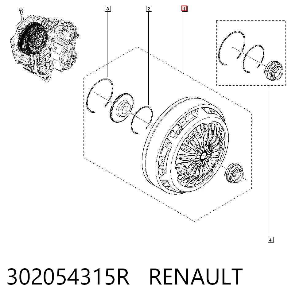 302054315R Renault (RVI)