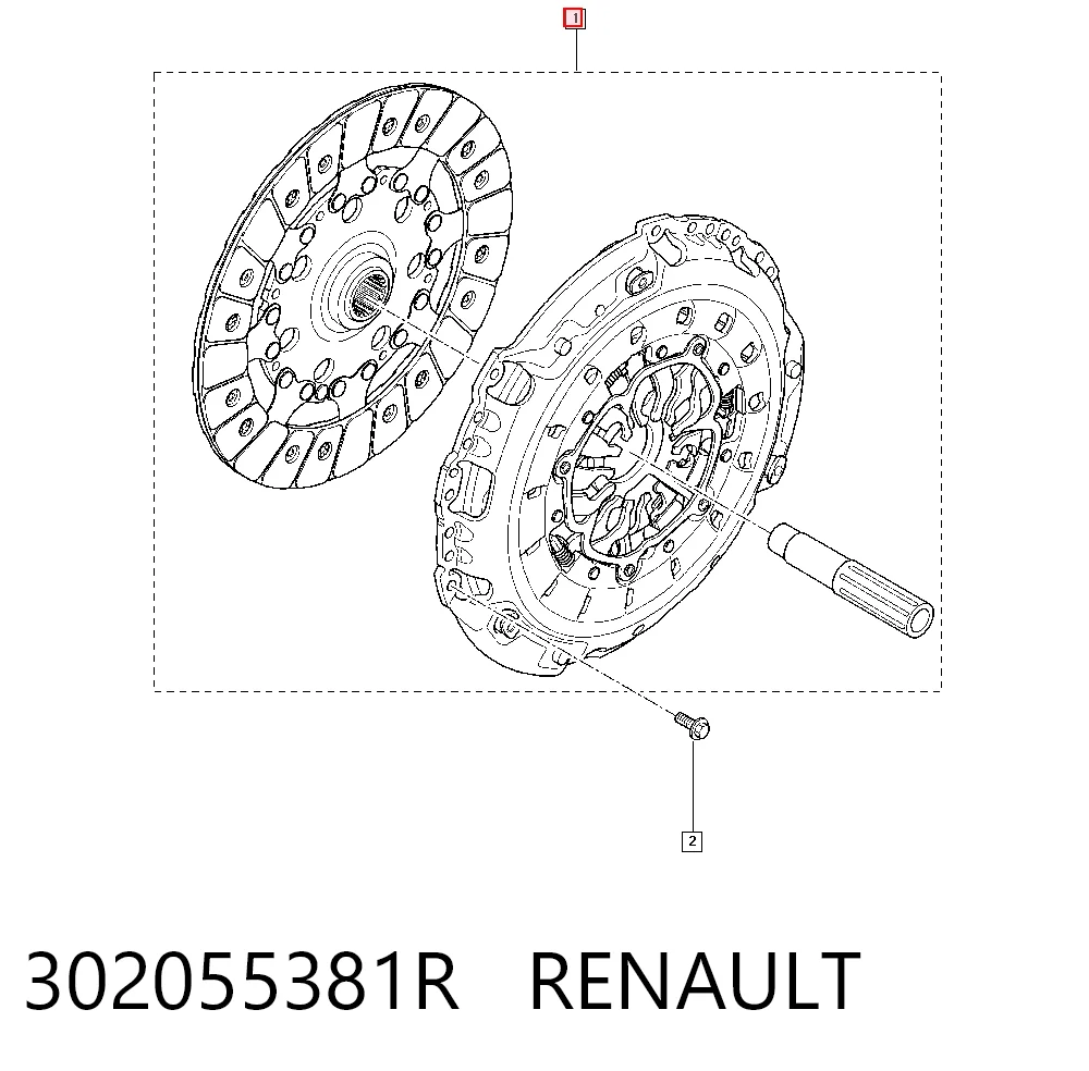 302055381R Renault (RVI)