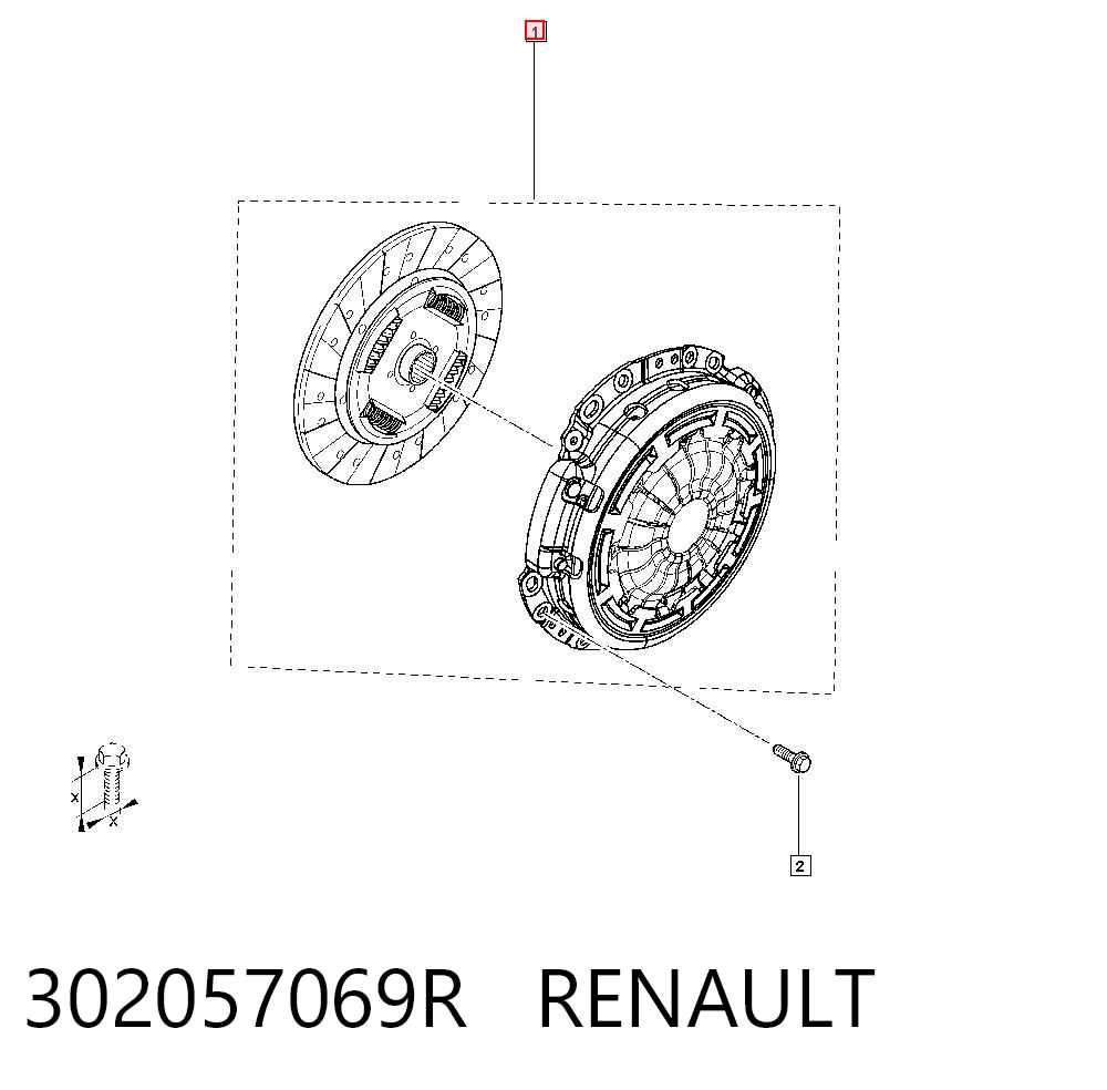 302057069R Renault (RVI)