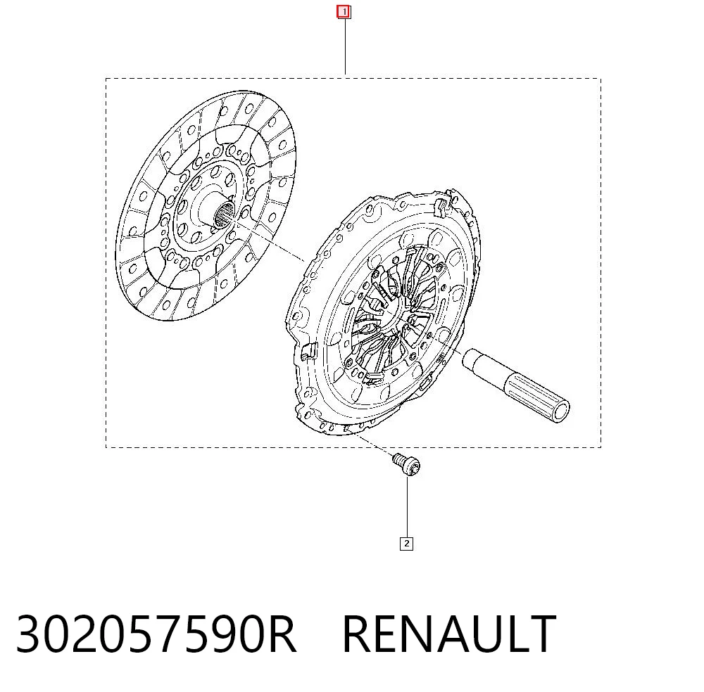 302057590R Renault (RVI)