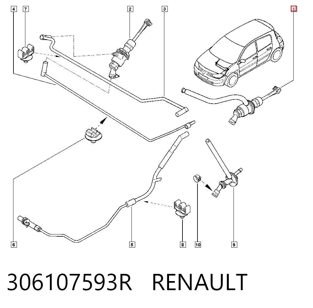 306107593R Renault (RVI)