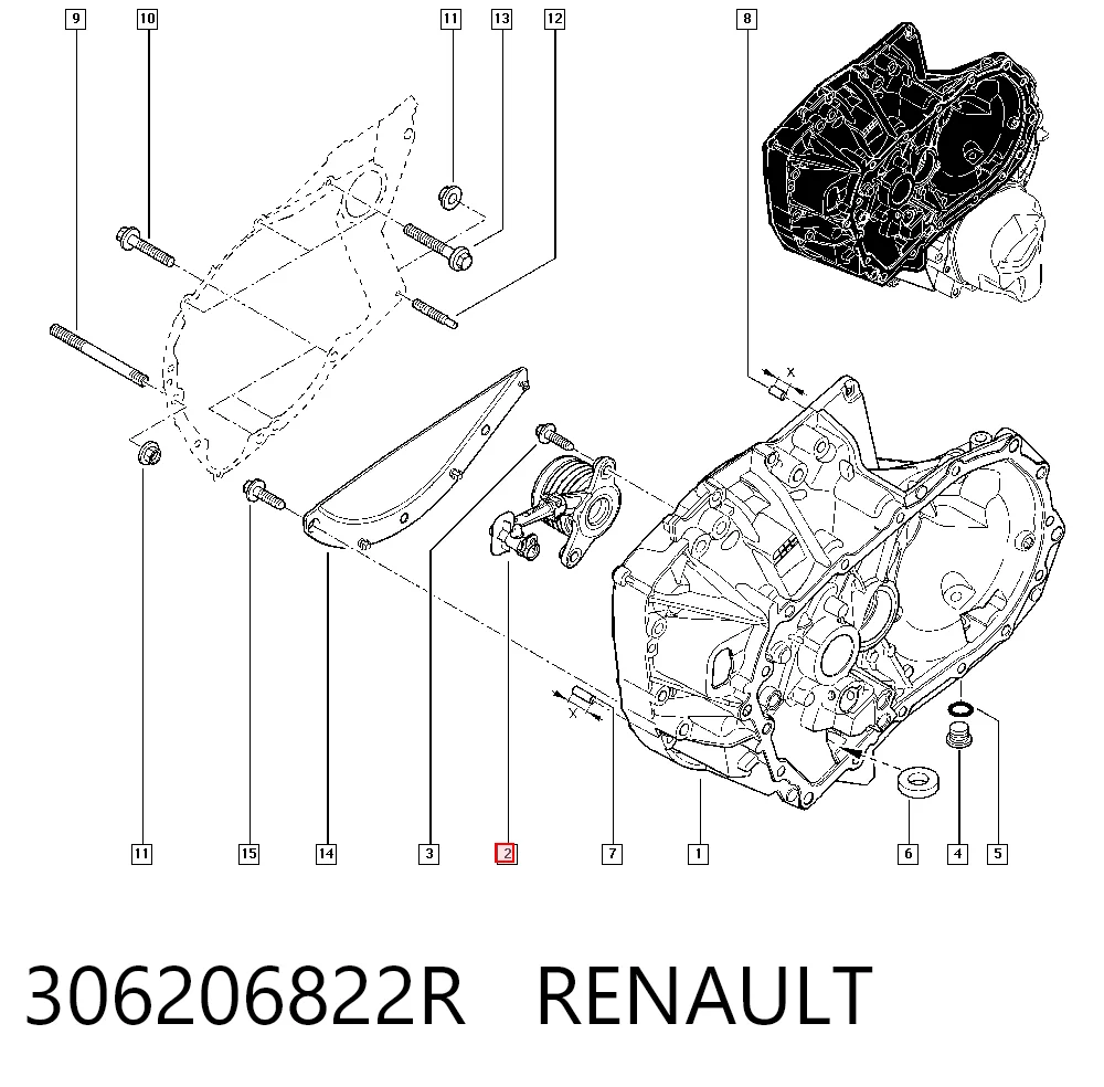306206822R Renault (RVI)