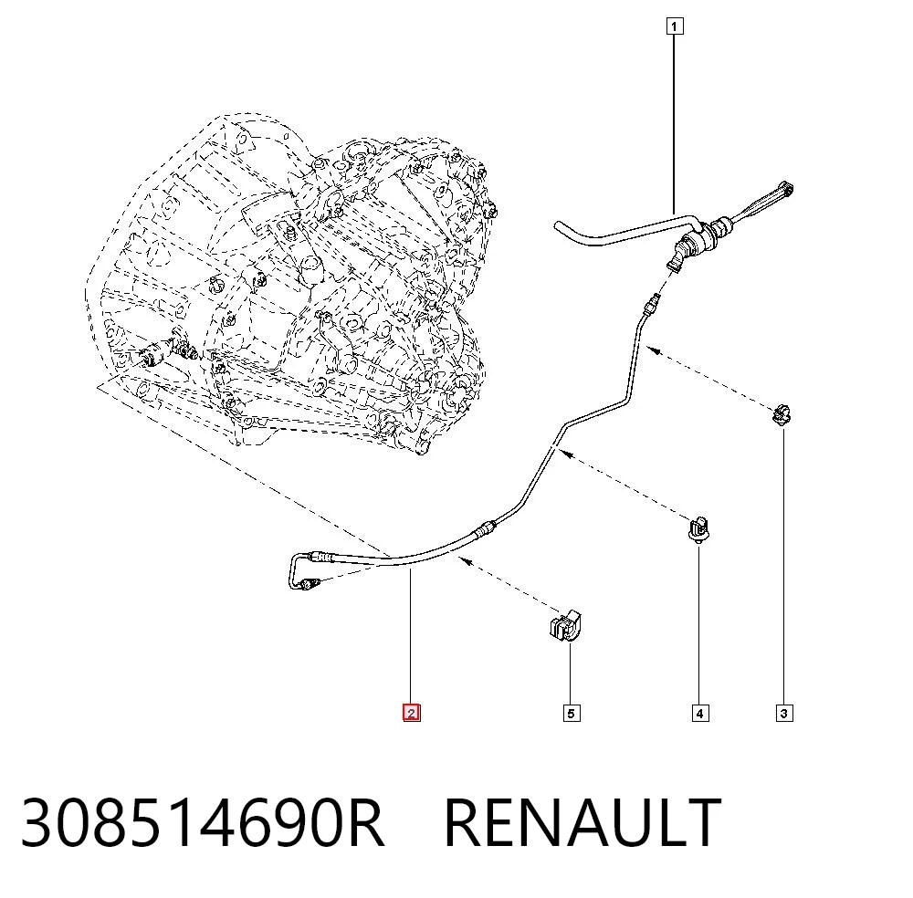 Kupić Przewód sprzęgła Renault Master III FV w dobrej cenie