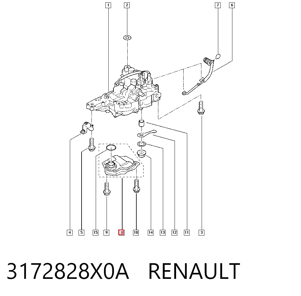 3172828X0A Renault (RVI)