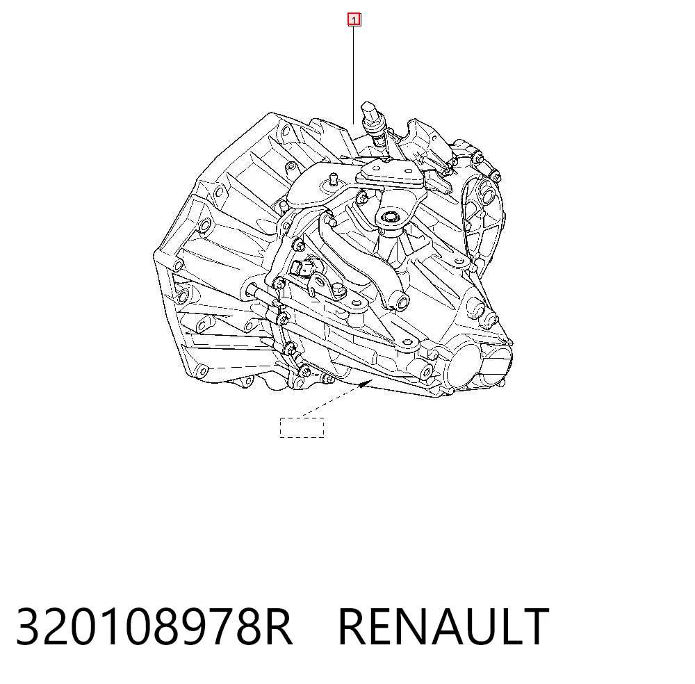 Mechaniczna skrzynia biegów w komplecie do Renault Megane IV K9A, K9M, K9N