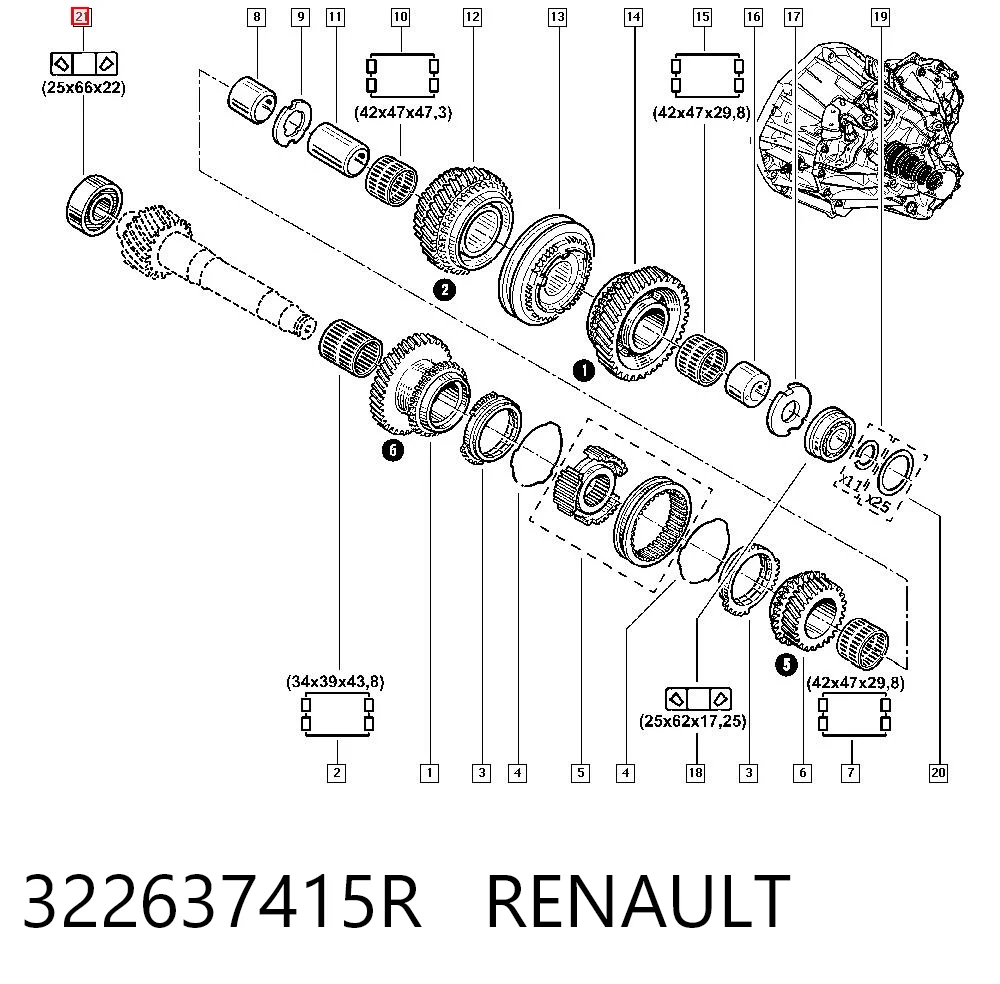 322637415R Renault (RVI)