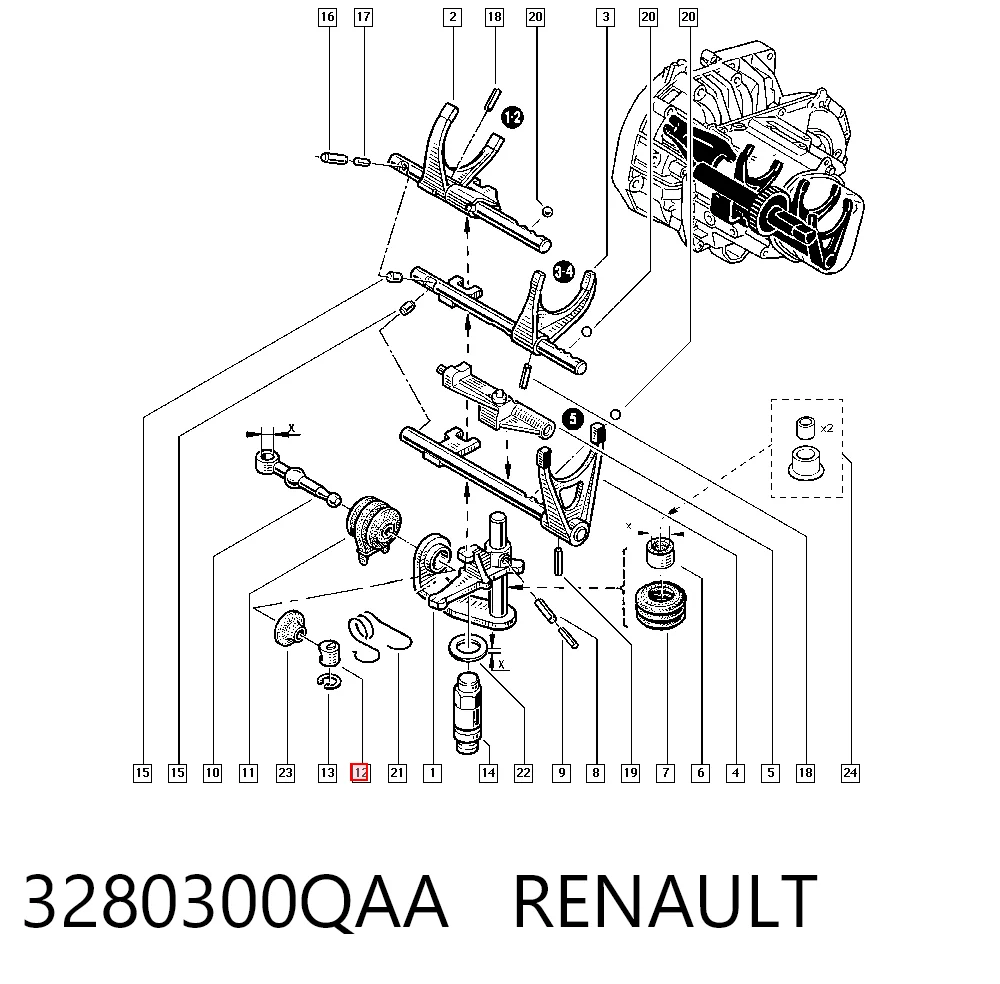 3280300QAA Renault (RVI)