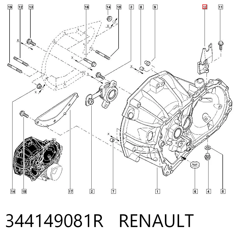 344149081R Renault (RVI)