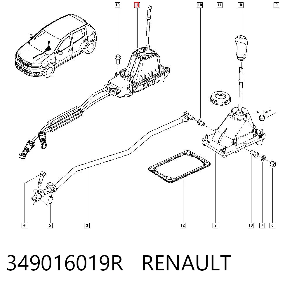 349016019R Renault (RVI)