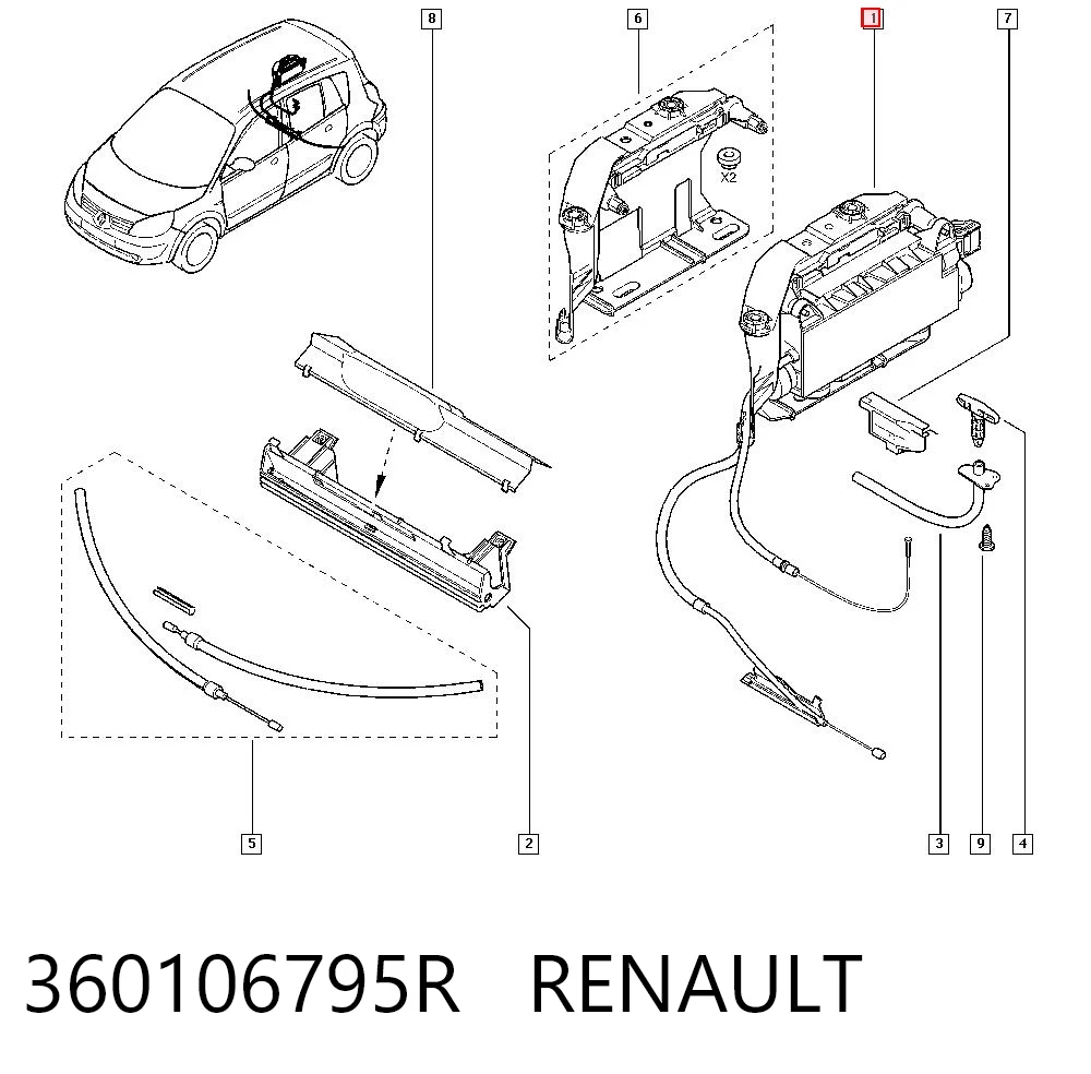 360106795R Renault (RVI)