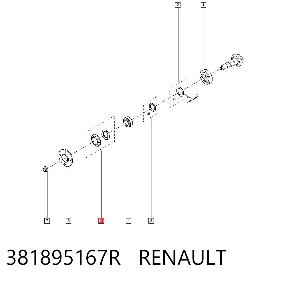 381895167R Renault (RVI)